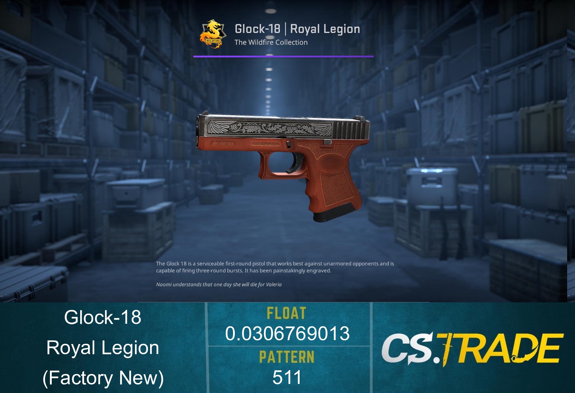 Glock-18 | Royal Legion (Factory New) Screenshot