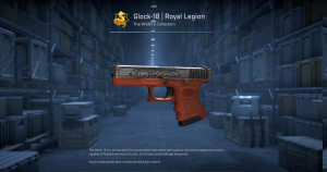 Glock-18 | Royal Legion (Factory New) Screenshot