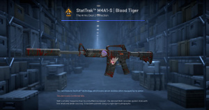StatTrak™ M4A1-S | Blood Tiger (Factory New) Screenshot