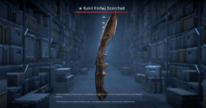 ★ Kukri Knife | Scorched (Well-Worn) Screenshot