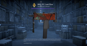 MAC-10 | Last Dive (Factory New) Screenshot