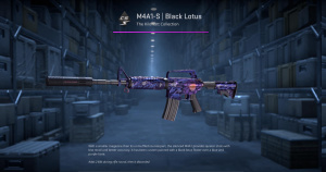 M4A1-S | Black Lotus (Field-Tested) Screenshot
