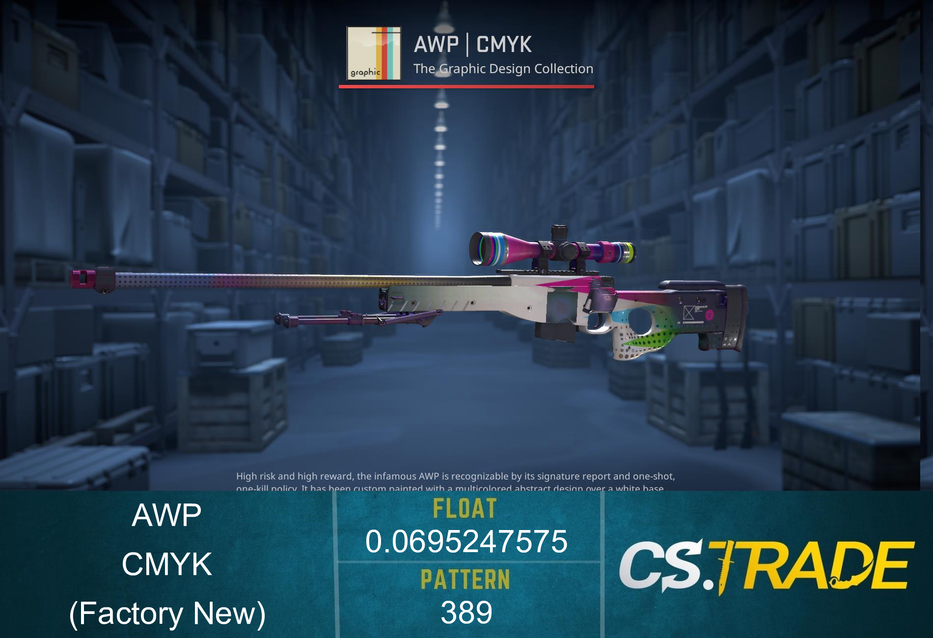 AWP | CMYK (Factory New) Screenshot