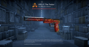 USP-S | The Traitor (Battle-Scarred) Screenshot