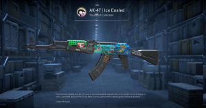 AK-47 | Ice Coaled (Battle-Scarred) Screenshot