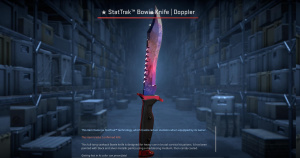 ★ StatTrak™ Bowie Knife | Doppler Phase 1 (Factory New) Screenshot
