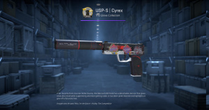 USP-S | Cyrex (Minimal Wear) Screenshot