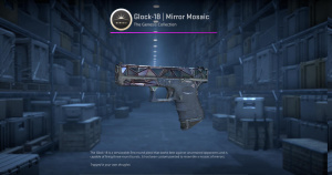 Glock-18 | Mirror Mosaic (Field-Tested) Screenshot
