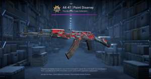 AK-47 | Point Disarray (Battle-Scarred) Screenshot