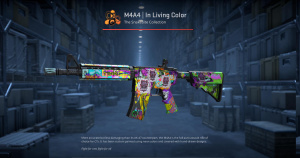 M4A4 | In Living Color (Field-Tested) Screenshot