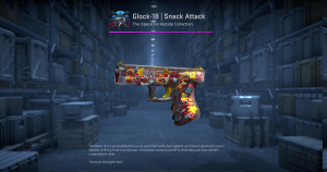 Glock-18 | Snack Attack (Well-Worn) Screenshot