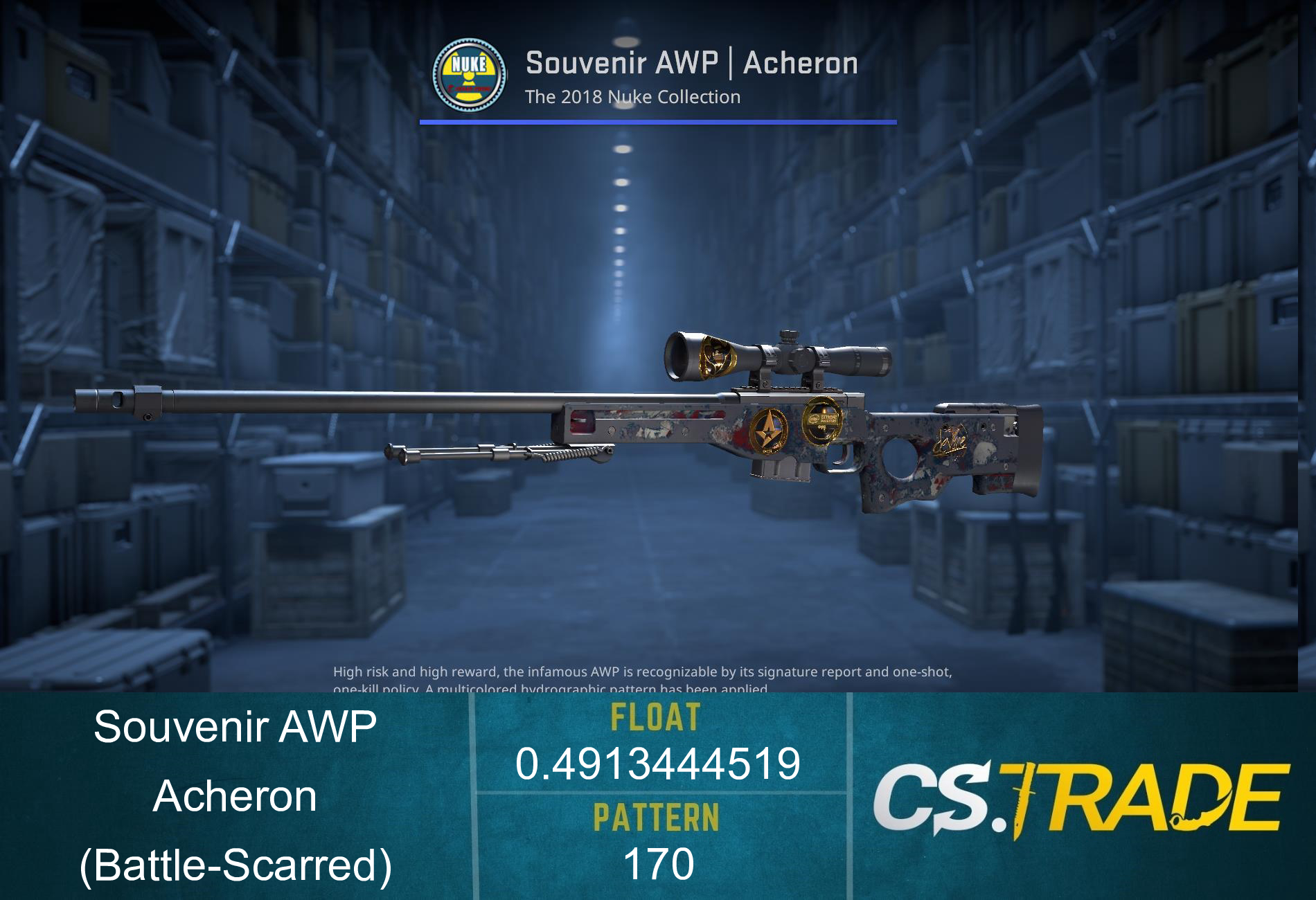 AWP | Acheron (Battle-Scarred) Screenshot