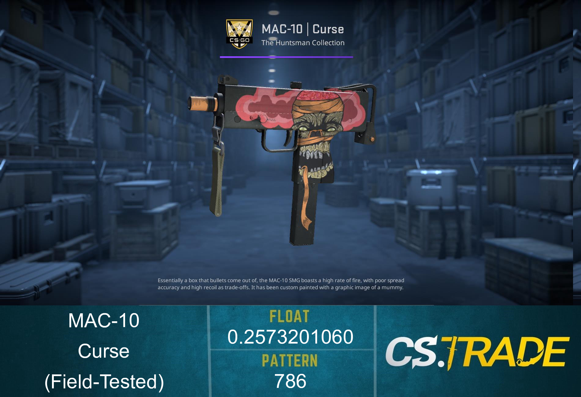 MAC-10 | Curse (Field-Tested) Screenshot