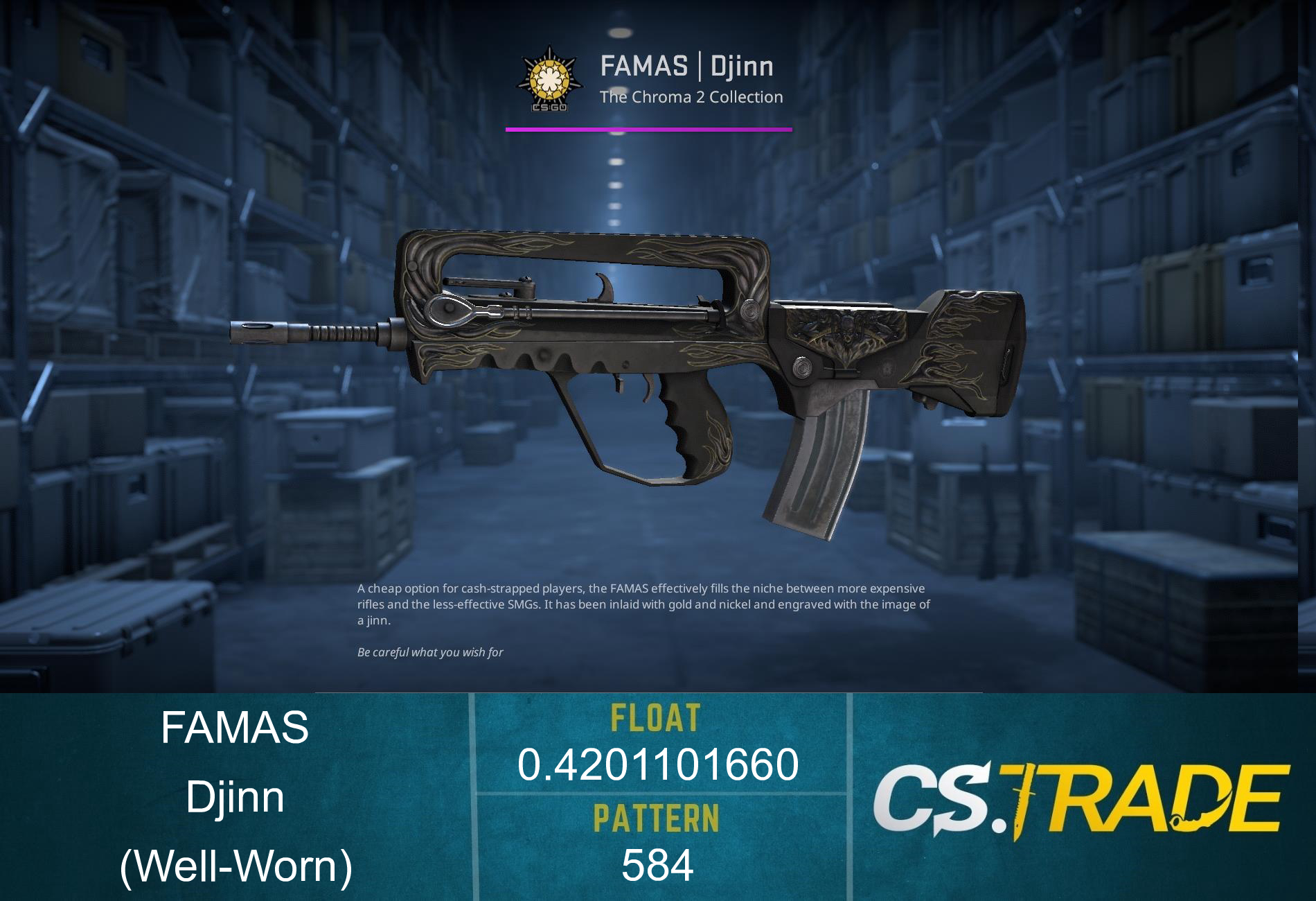 FAMAS | Djinn (Well-Worn) Screenshot