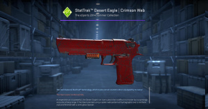 StatTrak™ Desert Eagle | Crimson Web (Minimal Wear) Screenshot