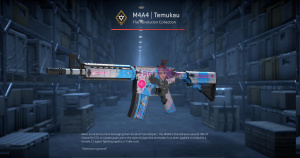 M4A4 | Temukau (Well-Worn) Screenshot