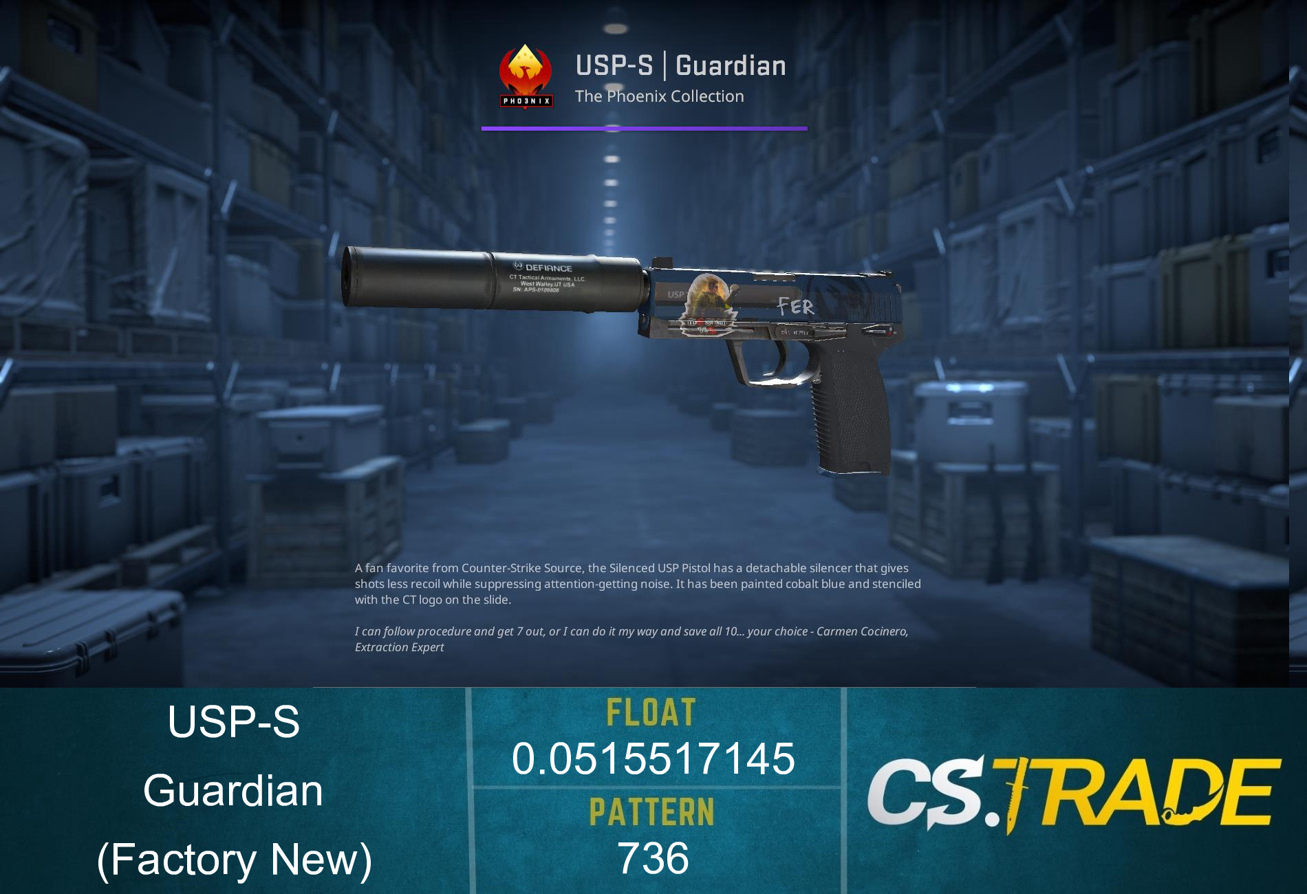 USP-S | Guardian (Factory New) Screenshot