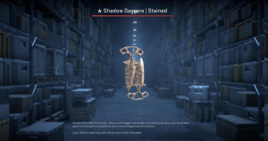 ★ Shadow Daggers | Stained (Battle-Scarred) Screenshot