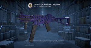 UMP-45 | Minotaur's Labyrinth (Minimal Wear) Screenshot