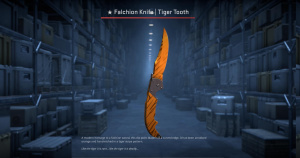 ★ Falchion Knife | Tiger Tooth (Factory New) Screenshot