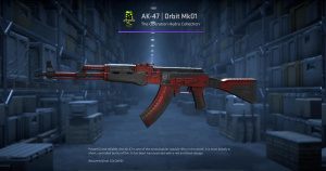 AK-47 | Orbit Mk01 (Minimal Wear) Screenshot
