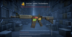StatTrak™ M4A4 | The Battlestar (Minimal Wear) Screenshot