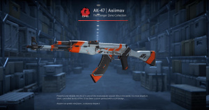 AK-47 | Asiimov (Well-Worn) Screenshot