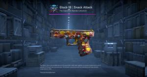 Glock-18 | Snack Attack (Battle-Scarred) Screenshot