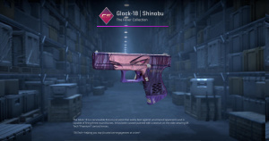 Glock-18 | Shinobu (Well-Worn) Screenshot