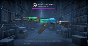 AK-47 | Ice Coaled (Field-Tested) Screenshot