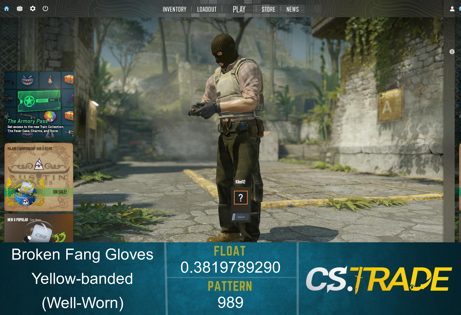★ Broken Fang Gloves | Yellow-banded (Well-Worn) Screenshot