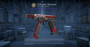 CZ75-Auto | Red Astor (Factory New) Screenshot