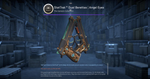StatTrak™ Dual Berettas | Angel Eyes (Factory New) Screenshot