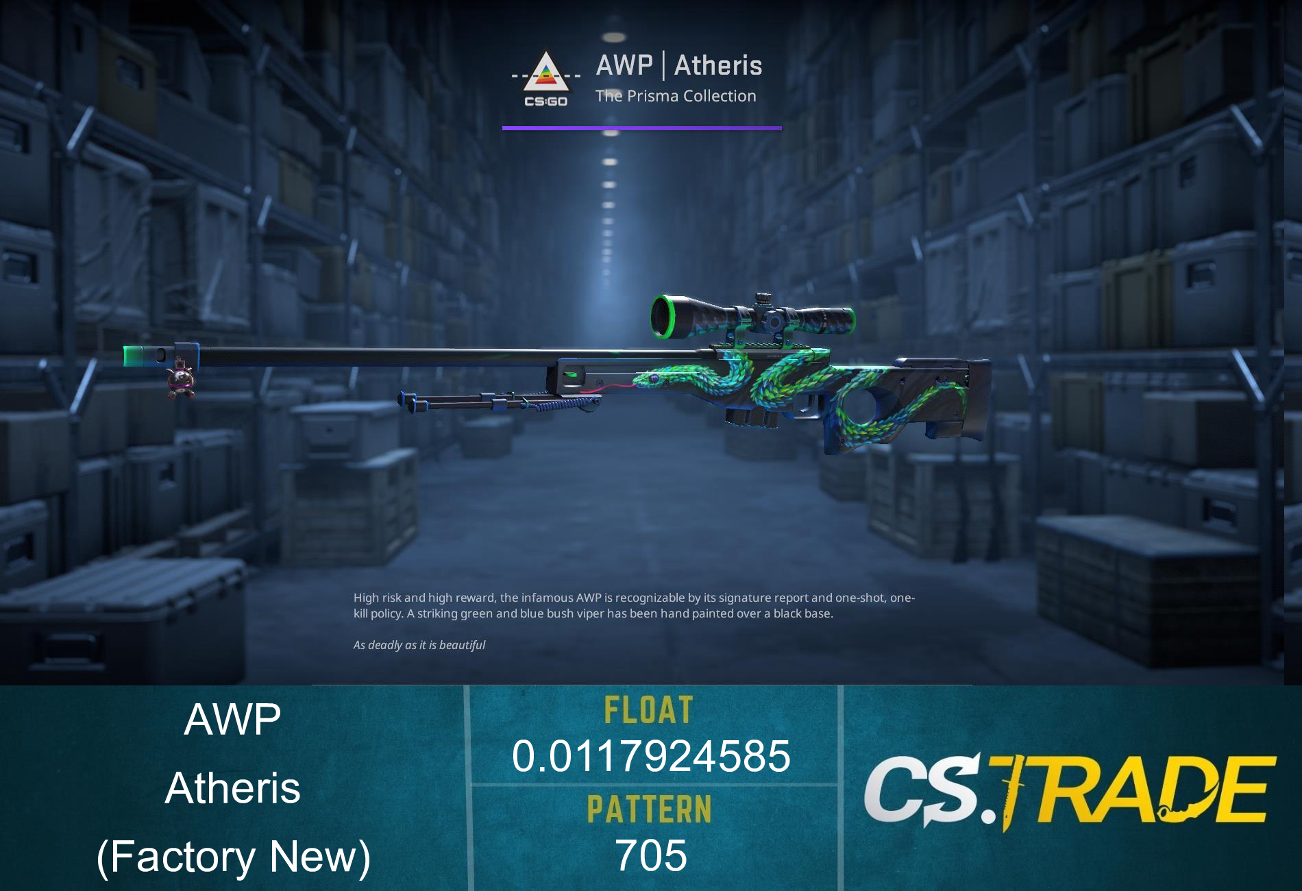 AWP | Atheris (Factory New) Screenshot