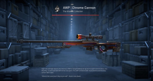 AWP | Chrome Cannon (Battle-Scarred) Screenshot