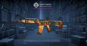 M4A4 | Hellish (Battle-Scarred) Screenshot