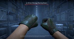 ★ Driver Gloves | Racing Green (Field-Tested) Screenshot
