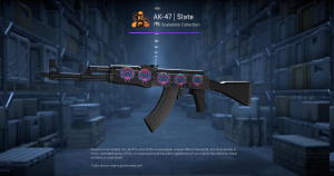 AK-47 | Slate (Well-Worn) Screenshot