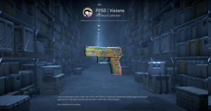 P250 | Visions (Minimal Wear) Screenshot
