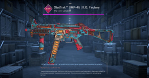 StatTrak™ UMP-45 | K.O. Factory (Field-Tested) Screenshot