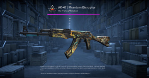 AK-47 | Phantom Disruptor (Minimal Wear) Screenshot