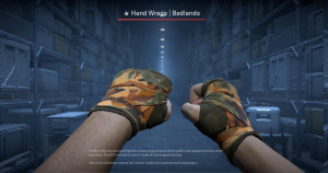 ★ Hand Wraps | Badlands (Battle-Scarred) Screenshot