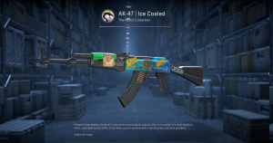 AK-47 | Ice Coaled (Field-Tested) Screenshot