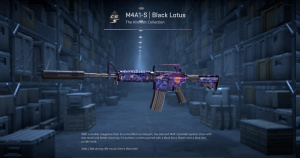 M4A1-S | Black Lotus (Minimal Wear) Screenshot