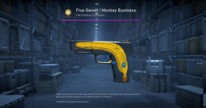 Five-SeveN | Monkey Business (Well-Worn) Screenshot