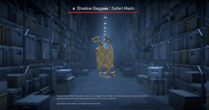 ★ Shadow Daggers | Safari Mesh (Field-Tested) Screenshot
