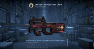 StatTrak™ P90 | Shallow Grave (Field-Tested) Screenshot