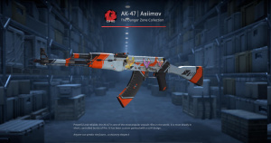 AK-47 | Asiimov (Well-Worn) Screenshot