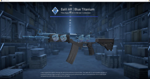 Galil AR | Blue Titanium (Factory New) Screenshot