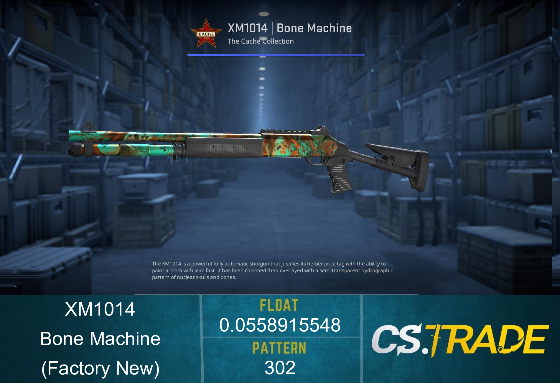 XM1014 | Bone Machine (Factory New) Screenshot